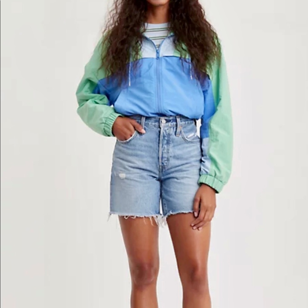 501® ORIGINAL HIGH RISE MID-THIGH WOMEN'S SHORTS